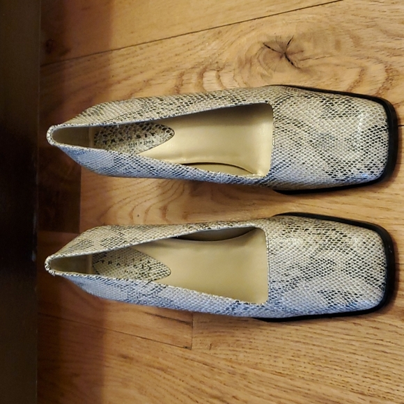 NEW YORK TRANSIT HEELS BLOCK 9 GATOR STYLE 4" NWOT - Picture 2 of 10